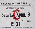 Fleetwood Mac ticket