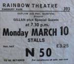 Gillan Ticket