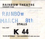 Rainbow ticket