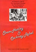 Steve Harley & Cocknet Rebel Programme