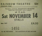 Woodstock Revisited ticket