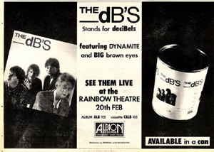 The dBs advert