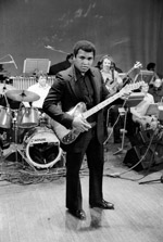 Muhammad Ali on stage
